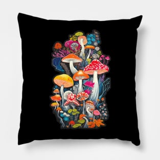 Colorful Psychedelia Pillow