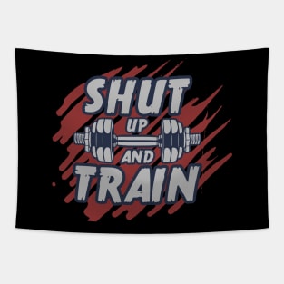 Shut Up And Train Tapestry