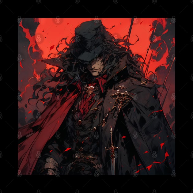 Hunters of the Dark: Explore the Supernatural World with Vampire Hunter D. Illustrations: Bloodlust by insaneLEDP