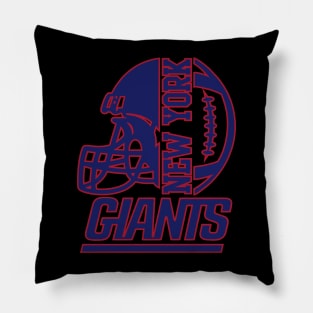 New York Giants Football Pillow
