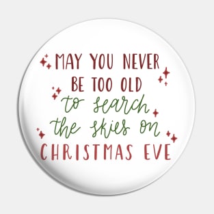 christmas eve Pin