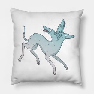 Greyhound Cerberus Pillow