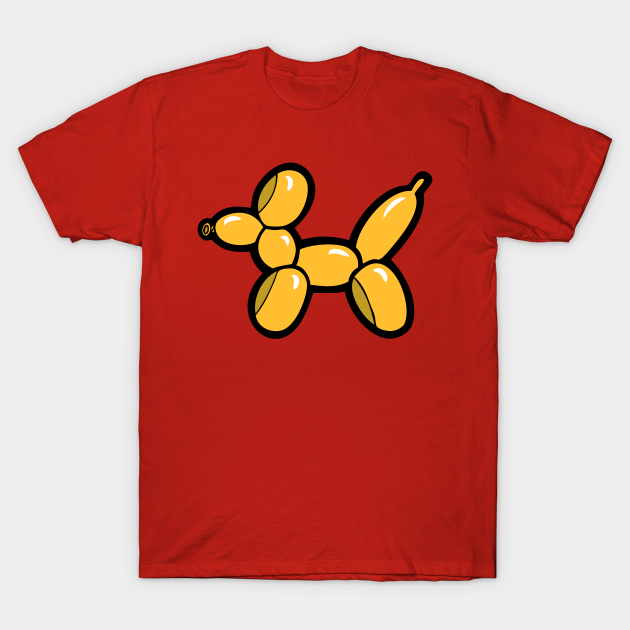 Balloon Animal Yellow Dog - Balloon Animal - T-Shirt