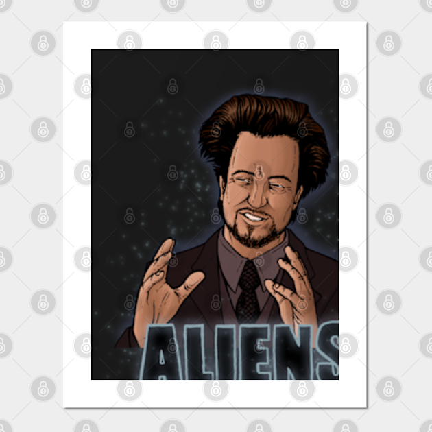 The Aliens Guy (Giorgio Tsoukalos) Color - Illustration - Posters and Art Prints | TeePublic The Aliens Guy (Giorgio Tsoukalos) Color - Illustration - Posters and Art Prints | TeePublic