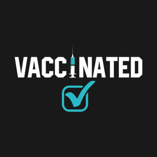 Vaccinated Check Mark T-Shirt