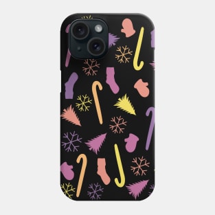 Happy New Year Holiday Vibes Pattern Phone Case