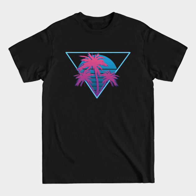 Discover Neon Palm Tree Retro 80s | 80s Style Lover - Retro 80s - T-Shirt