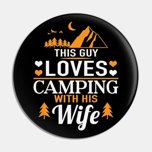 Camping Pin