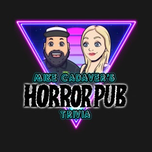 Mike Cadaver's Horror Pub Trivia Alt Logo T-Shirt