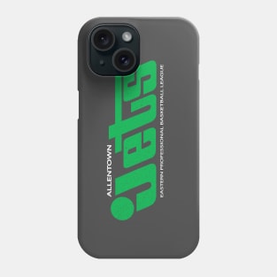 DEFUNCT - Allentown Jets Retro Basketball Phone Case