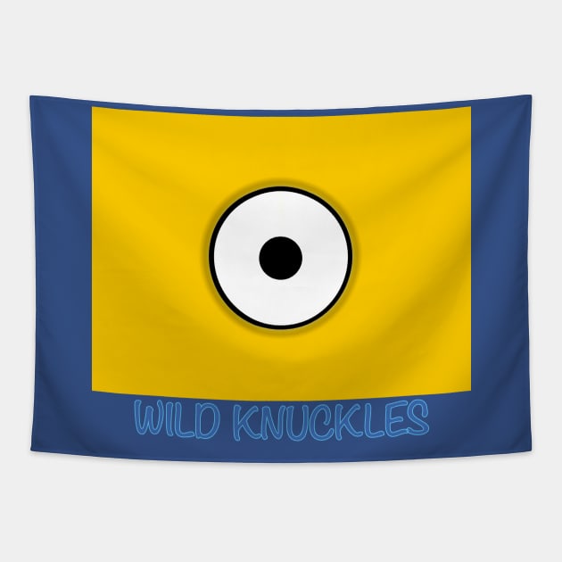 MINION USA DESPICABLE WILD KNUCKLES Tapestry by LuckYA