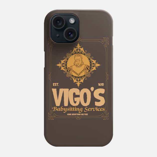 Vigos Babysitting Services Phone Case by Meta Cortex