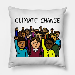 Activists Protest Climate Change Pillow