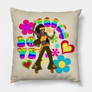 Black Hippy Chick Pillow