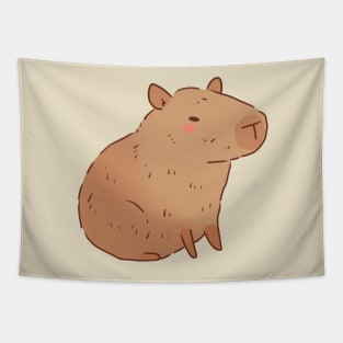 capybara illustration Tapestry