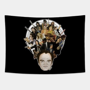 Quentin Tarantino Mash-up tribute Tapestry