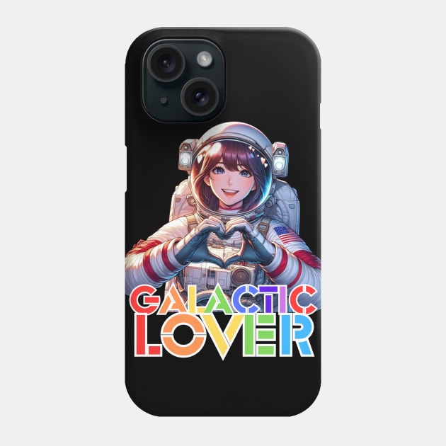 Kawaii, Anime Girl, Cosmic Love | Catsie Cat Phone Case by Catsie Cat