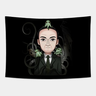 H.P. Lovecraft: The Master of Horror, A Tribute to The Author Tapestry