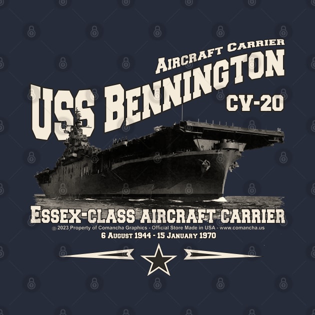 USS BENNINGTON CV-20 aircraft carrier veterans by comancha