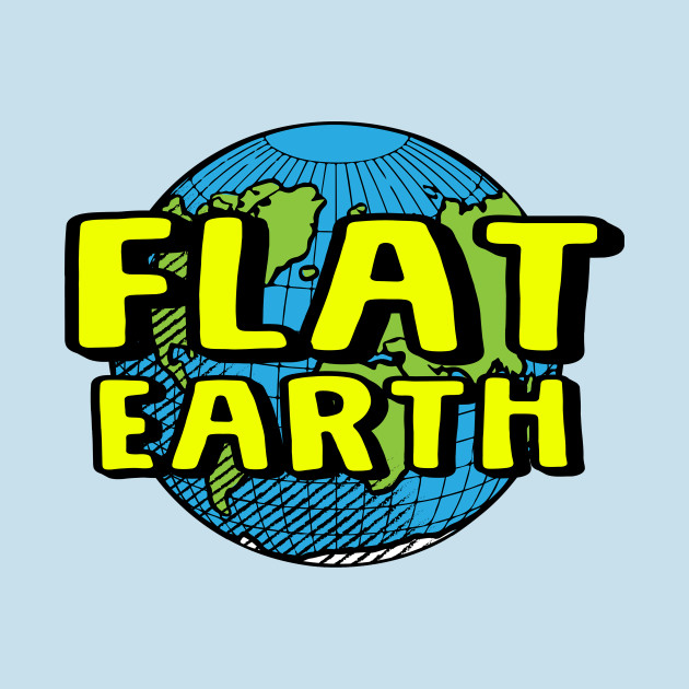 Disover Flat Earth society - Flat Earth - T-Shirt