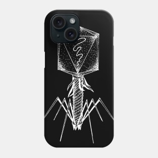 Badass Bacteriophage Phone Case