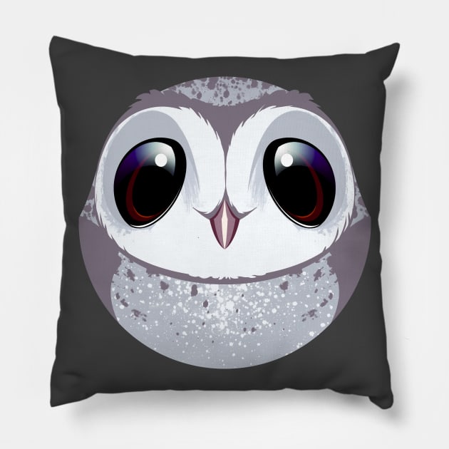 Bubble Barn Owl Pillow by eranfowler