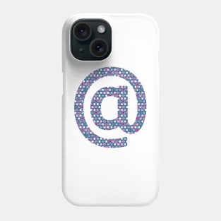 Geek Spirit Blue & Fuchsia Phone Case