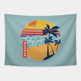 Beach Life Tapestry