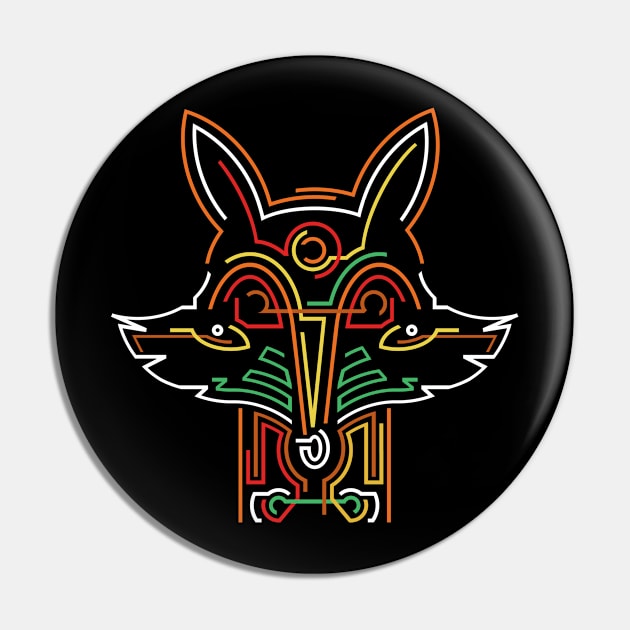 fox Pin by gazonula