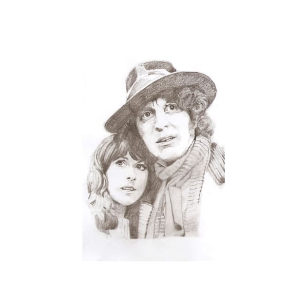 Sarah Jane Smith & The Doctor by Grant Hudson