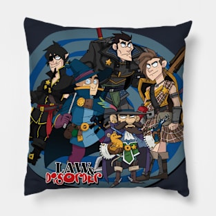 Law&DISORDER Team Pillow