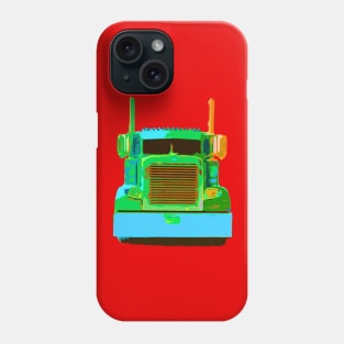 Neon Semi Truck Phone Case