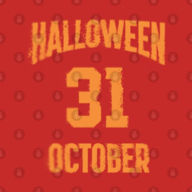 Halloween 31 October Basketball Jersey by One Way Or Another