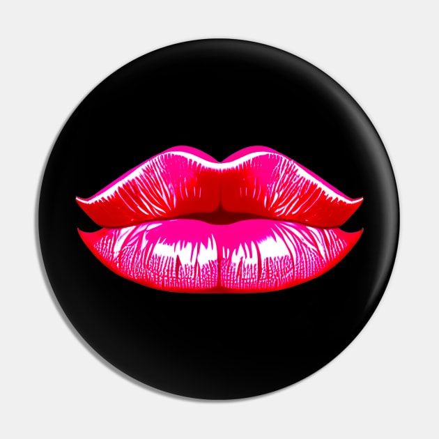 Lipstick Pin by AlienMirror