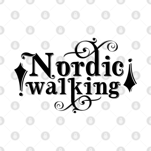 Nordic Walking Sport Group Walk Hobby Walker by dr3shirts