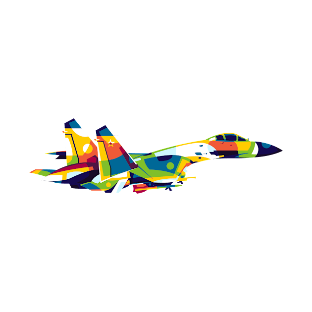 SU-27 by wpaprint