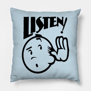 LISTEN! Pillow