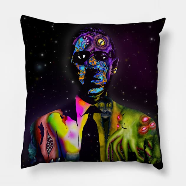 Cosmic Lovecraft Pillow by NGM