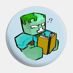 Zombie Intellectual Pin