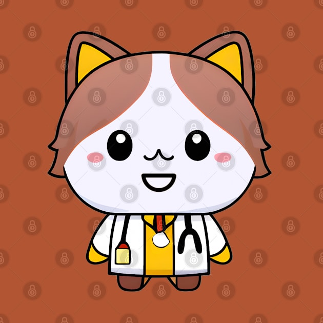 Kawaii Cat Doctor, Cute, Fun and on Call 24/7 by 1FunLife