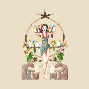 Enchanted Tiki Room Pinup T-Shirt