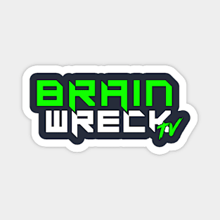 Brain Wreck TV Logo Magnet