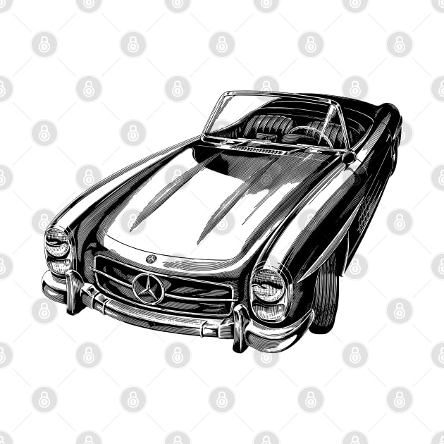 Mercedes_Benz SL 300 by TrocaBoo