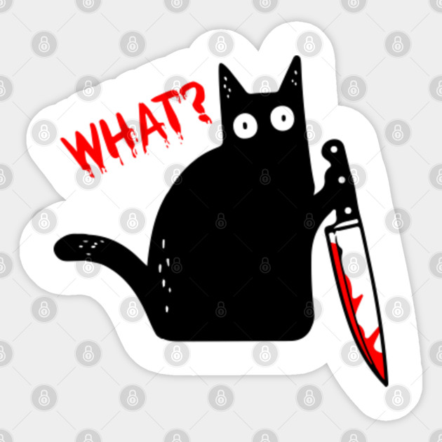Metal Refrigerator Magnet Black Cat What Do You Mean I Have An