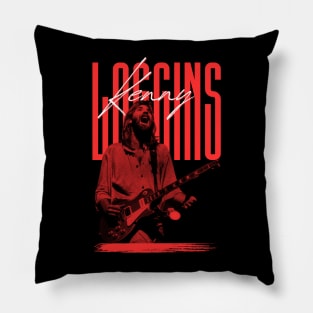 Kenny loggins///original retro Pillow