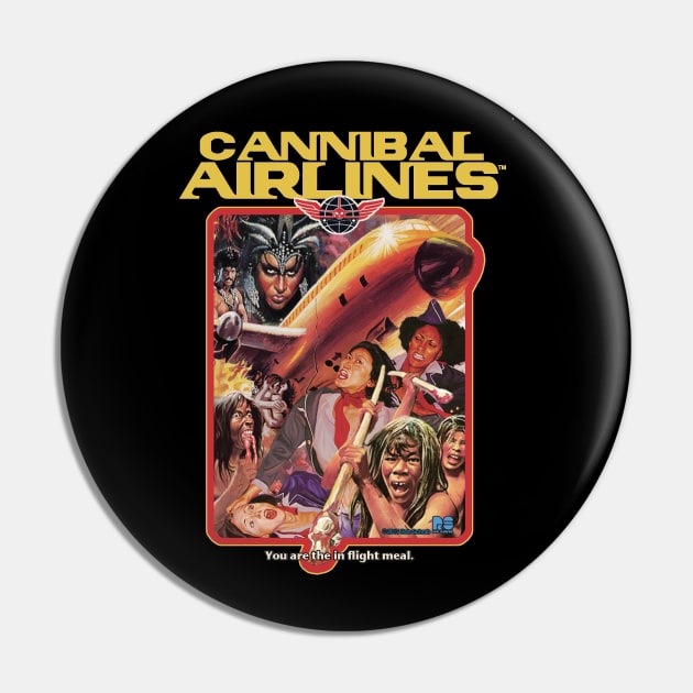 Cannibal Airlines Pin by RobSchrab