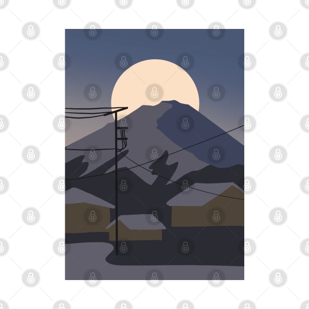 mountain minimalist by Mousely 