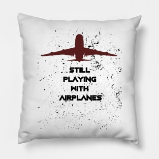 With Airplanes Pilot Men Women Pillow