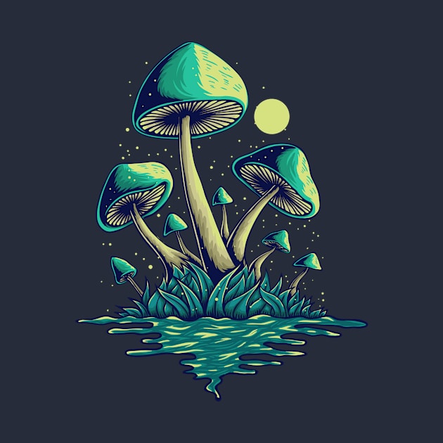 Mushrooms by JKFDesigns