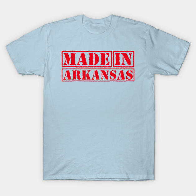 Discover Made In Arkansas Red Version - Arkansas - T-Shirt